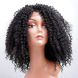 Short Curly Wig Lace Front Wig